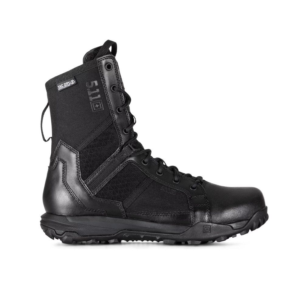 Тактичні черевики 5.11 Tactical A\T 8 Waterproof Side ZIP Boot. Black. Розмір 42