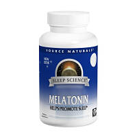 Аминокислота Source Naturals Мелатонин 3мг, Sleep Science, 120 таблеток быстрого действи (SN0066) - Топ