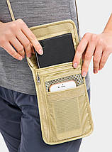 Гаманець натільний Tatonka Skin Neck Pouch RFID B (Natural), фото 4