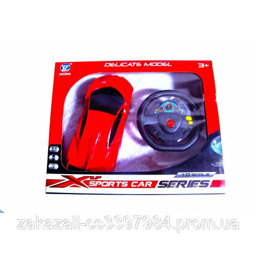 Дитяча іграшкова Машинка на радіокеруванні | Спортивна машина на р/к | Іграшка Автомобіль масштаб 1:22, фото 1