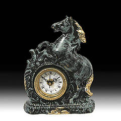 Настільний годинник бронзовий 18х13 см Virtus 670671