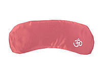Подушка для глаз Mako-Satin OM с лавандой розовая 23*11 см Bodhi