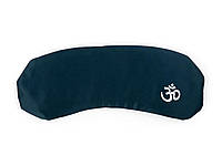 Подушка для глаз Mako-Satin OM с лавандой петроль 23*11 см Bodhi