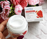 Омолоджуючий крем для обличчя з екстрактом гранату Sadoer Pomegranate Fresh Brightening Face Cream