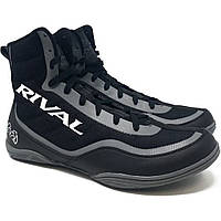 Боксерки RIVAL RSX-PROSPECT BOXING BOOTS 38.5\6US, Черный/серый