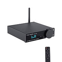 Підсилювач звуку Fosi Audio DA2120A black + блок живлення 24V. Bluetooth 5.0, 2x50W