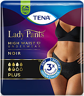 Трусы-подгузники урологические для женщин TENA Lady Pants Plus Black