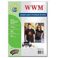 Бумага WWM A4 Termotransfers/Black TD175.10 DAS