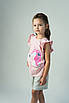 Дитячий літній костюм на дівчинку Єдиноріг ( р. 3-7), фото 3