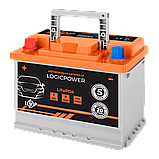Автомобільний акумулятор літієвий LP LiFePO4 24V - 50 Ah (+ ліворуч) BMS 800А, фото 3