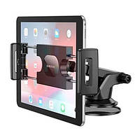 Тримач для телефона та планшета в авто Holder BOROFONE BH100 від 4,7 до 12,9 дюймів Black