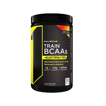 Амінокислоти R1 Train BCAAs + Electrolytes 450 г 30serv термін до 17.09