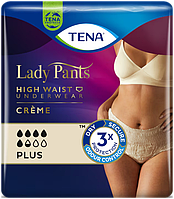 Трусы-подгузники урологические для женщин TENA Lady Pants Plus Crème