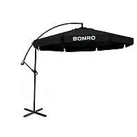 Садовый зонт Bonro B-7218 (черный) с наклоном