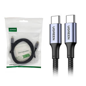 Кабель TypeC - TypeC Ugreen US316 5A (100W) 1м