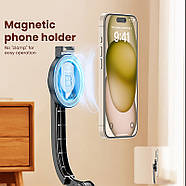 Трипод штатив для мобільного телефона з магнітним кріпленням Proove Magnet Stick (1045mm) (чорний), фото 6