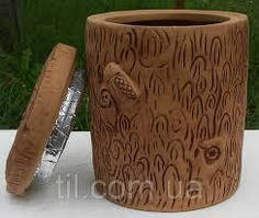 Банка для зберігання чаю (гліна)