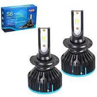 Лампа діодна 12V Н7 LED 3СОВ/33Вт/3600лм/6000К PULSO [S6-H7]