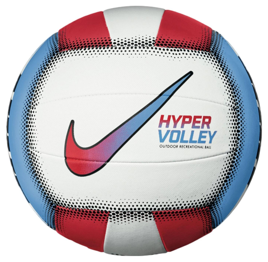 М'яч волейбольний №5 NK HYPERVOLLEY 18P білий/блакитний/червоний