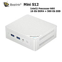 Beelink Mini S12 Mini PC Intel® N95, 16GB+500Gb