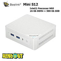 Beelink Mini S12 Mini PC Intel® N95, 16GB+500Gb