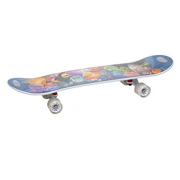 Скейт пластиковий 80см для дітей та підлітків Skateboard Sport XFHJ-3108