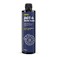 MANNOL Brake Fluid DOT-4 3002 ТОРМОЗНАЯ ЖИДКОСТЬ DOT-4 0,45Л