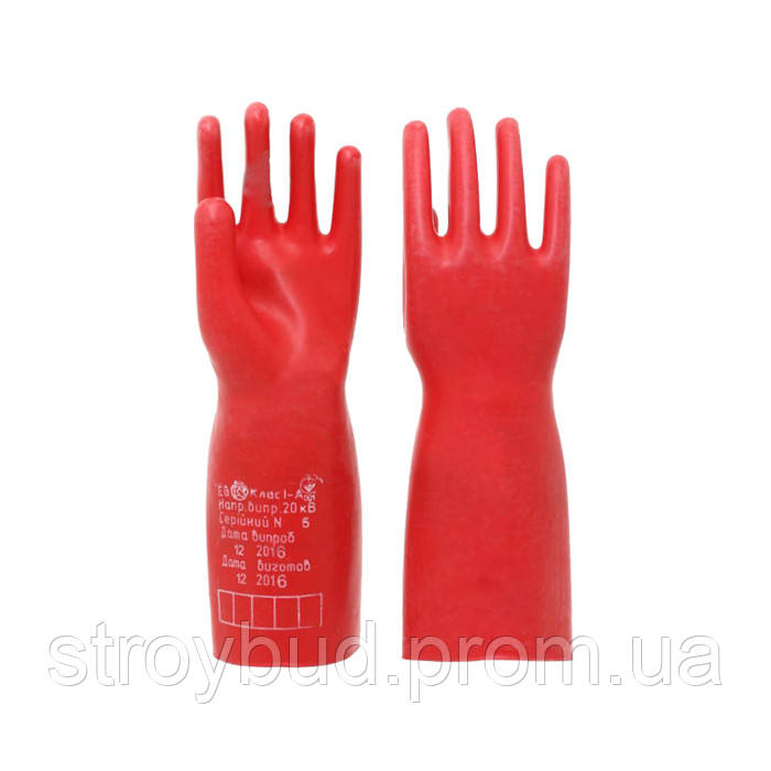 Бесшовные перчатки для электриков ДИЭЛЕКТРИКА отпуск перчаткок парой - фото 4 - id-p2188130329