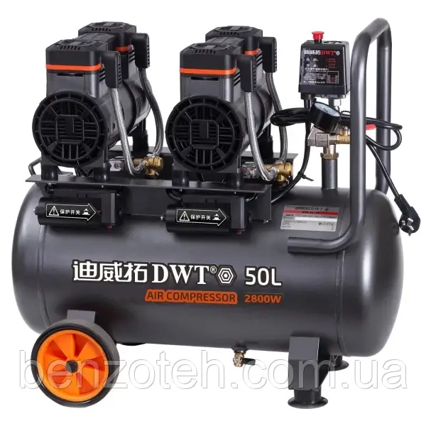 Компресор безмасляний DWT K28-50 OA