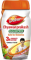 Чаванпраш Дабур, Chyawanprash, для діабетиків, без цукру, Дабур, 500 гр
