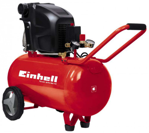 Компрессор Einhell TLT TE-AC 270/50/10 (1.8 кВт, 270 л/мин, 50 л), фото 1