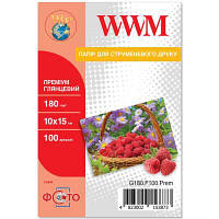 Фотобумага 10x15 Premium WWM G180.F100.Prem DAS