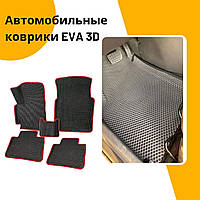 Коврики автомобильные EVA 3D на Audi A4 Sd B8/8K 2008-2011;2012 Ковры в салон эва с бортами эво Коврики в