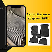 Коврики автомобильные EVA 3D на Audi A6 Sd 4G,C7 2011-2018 С бортами 5см Ковры в салон эва эво Коврики в