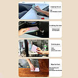 Губка багатошарова для миття 12 слоїв пресована мікрофібра, фото 3