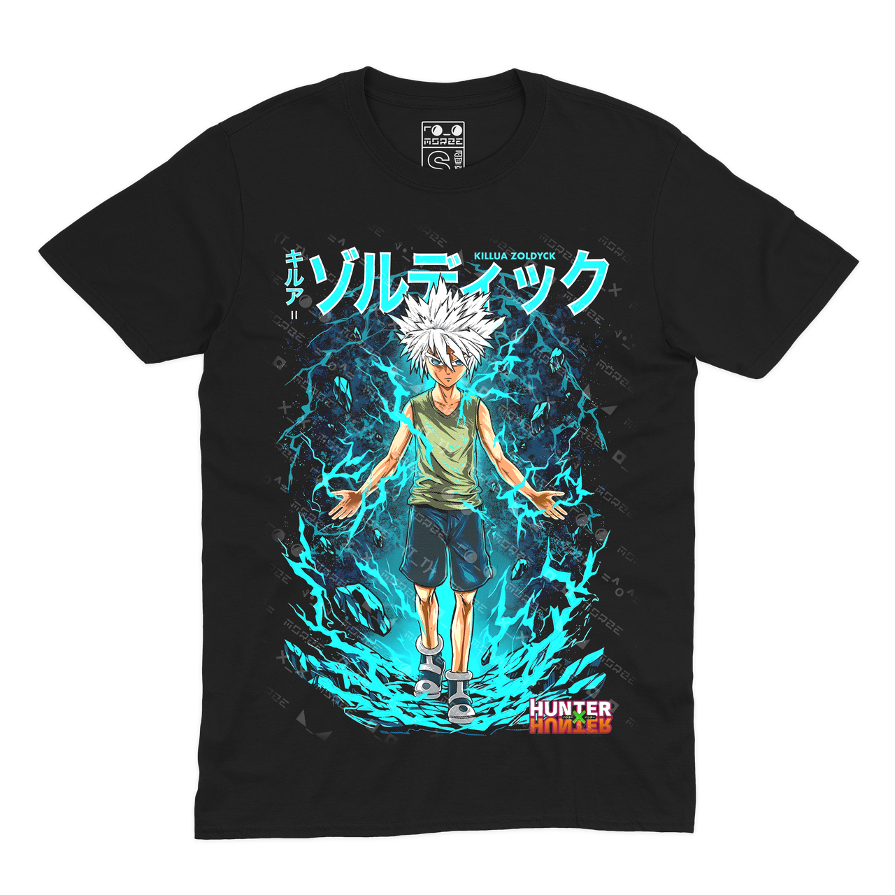 Футболка чорна Morze Hunter x Hunter V3, фото 1