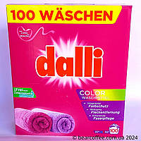 Пральний порошок для кольорової білизни Dalli Color безфосфатний 100 прань 6 кг Німеччина