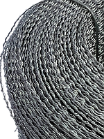 Проволока пломбировочная витая оцинкованная (Двужильная) 0,6мм х 0,3мм