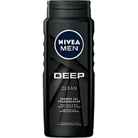 Гель для душа Nivea Men Shower Gel Deep Clean 3 в 1, 500 мл