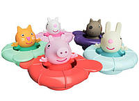 Набор игрушек для ванной Вечеринка у Пеппы в бассейне Toomies E73549
