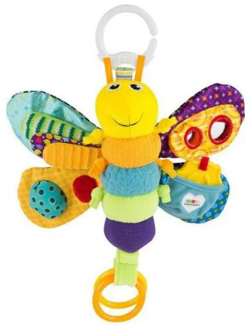 М'яка іграшка підвіска Світлячок Фреді Lamaze L27024 з прорізувачем і пискавкою