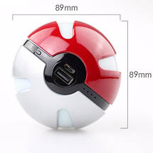 Зовнішній акумулятор Pokemon GO Poketball 10000 mAh, фото 3