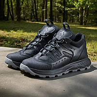 Мужские тактические кроссовки весна-лето чёрные, военные кроссы летние, армейская летняя обувь для всу 40-45