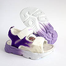 0410C Босоніжки для дівчинки градієнт тм Том розмір 29 - устілка 19 см, фото 5