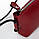Сумка Женская Клатч кожа 6003  bordo.Купити жіночі сумки гуртом і в роздріб із натуральної шкіри в Україні, фото 3