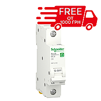 Автоматичний вимикач Schneider Electric RESI9 6 А 1P крива С 6кА Schneider