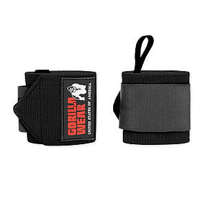 Кистьові бинти Gorilla Wear Wrist Wraps PRO Black (45 см, середня жорсткість)