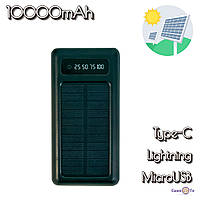 Power Bank Solar 10000mAh портативное зарядное устройство