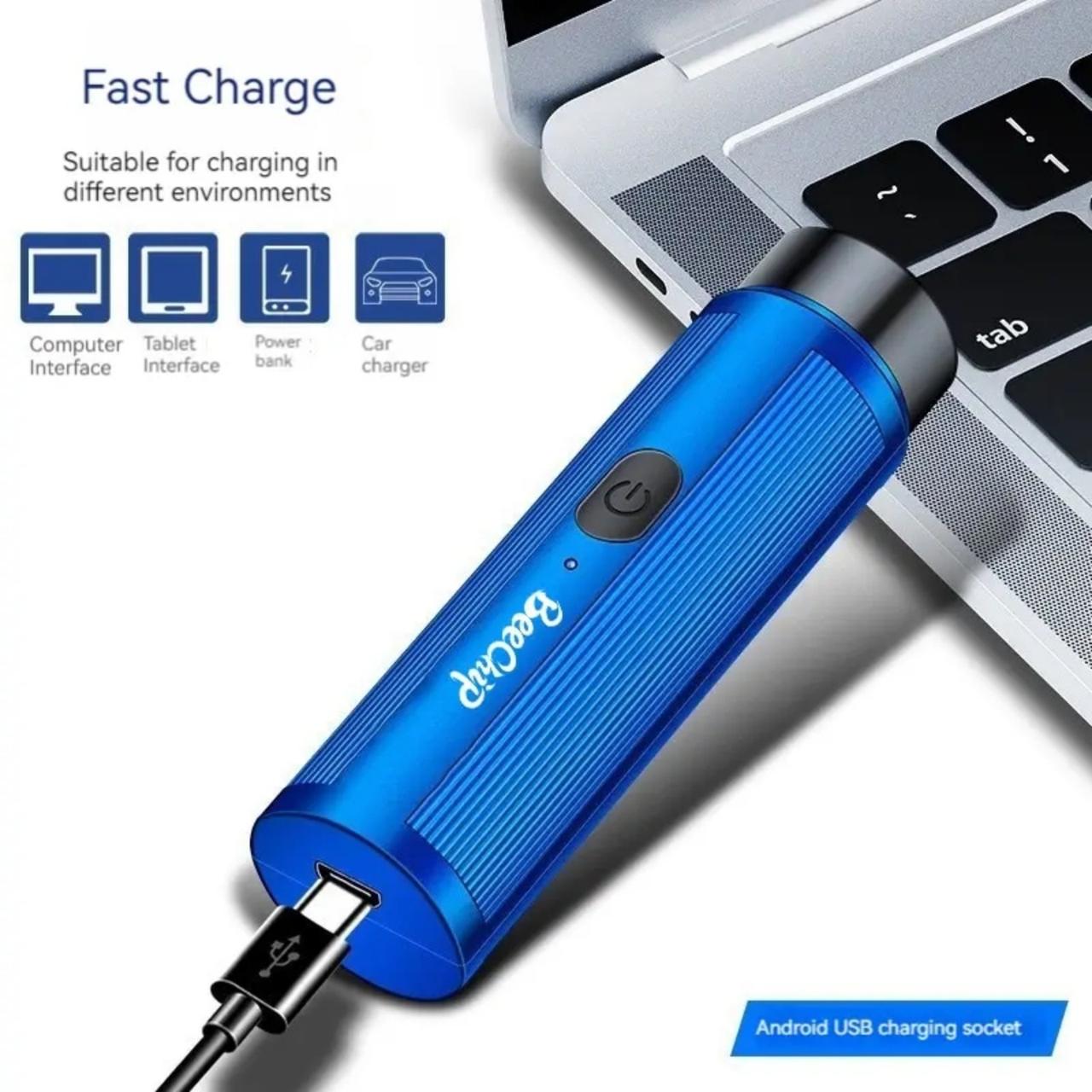 Електробритва міні бездротова портативна бритва дорожня 2 цвета, фото 1