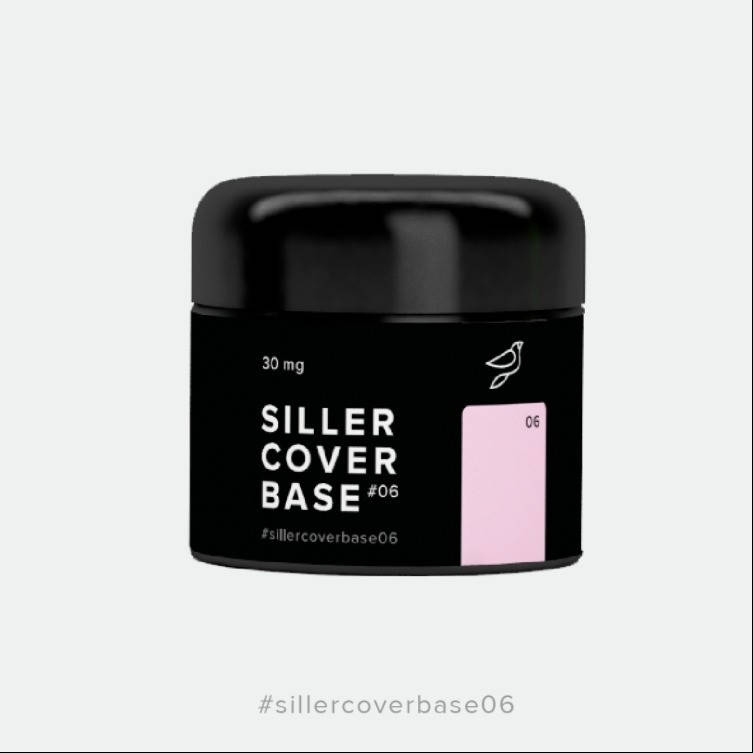 

Siller Base Cover 6 База камуфлирующая для гель лака, 30 мл